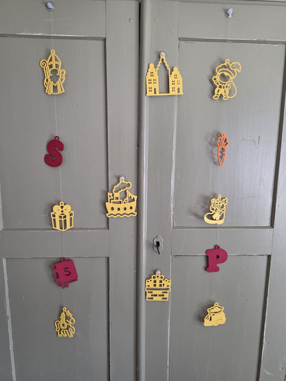Sinterklaas raamdecoratie – stel zelf je slinger samen!
