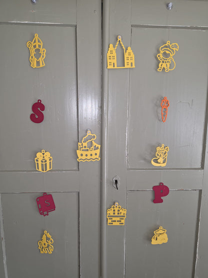 Sinterklaas raamdecoratie – stel zelf je slinger samen!