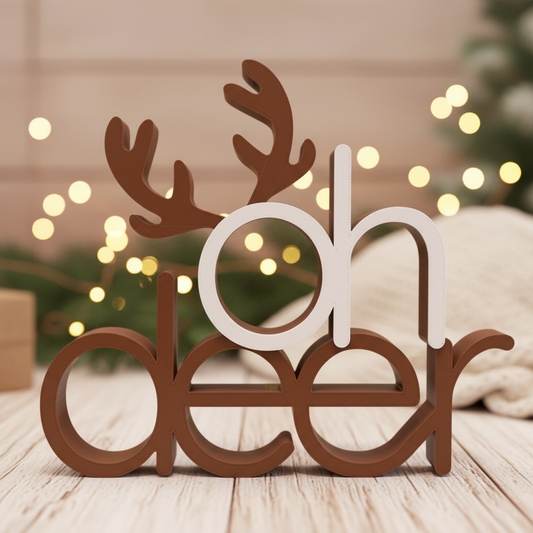 Oh Deer kerst decoratie